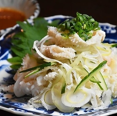 牛白センマイ刺し(酢味噌)