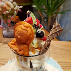 大仏サンデー（ミニパフェ）キッズサイズ