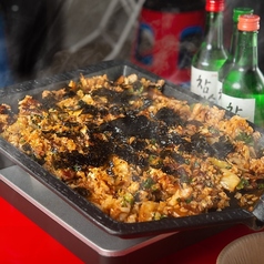 ポックンパセット(ご飯・卵・韓国のり) 1人前