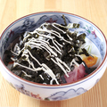 料理メニュー写真&nbsp;和風のりサラダ