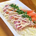 料理メニュー写真&nbsp;地鶏カルパッチョ