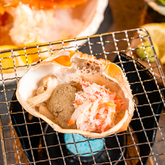 蟹味噌甲羅焼き