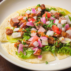 【タコスせんべろコース】≪タコス＋ドリンク1杯≫or≪おつまみ1品＋ドリンク2杯≫お得な2品⇒1200円(税込)の写真