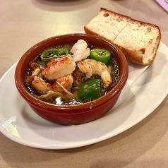 camarones al ajillo アヒージョ