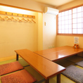【2Fのお座敷個室】2名様～8名様までご利用いただける個室のお座敷席です。