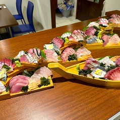 輝夜刺身盛り合わせ5種