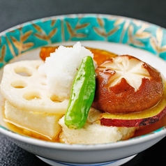 自家製 揚げ出し豆腐/きす天ぷら