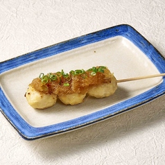 梅しそ鶏つくね／チーズ鶏つくね／明太マヨ鶏つくね／おろしポン酢鶏つくね