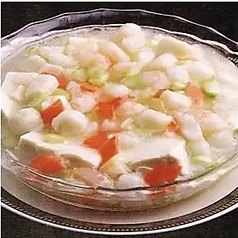 海鮮入り豆冨煮込み
