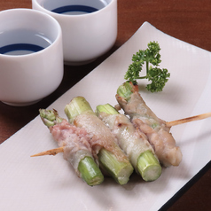 アスパラ肉巻き