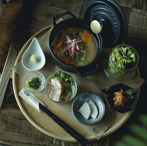 料理も空間もこだわったカフェ