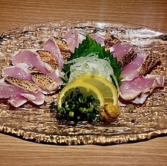 地頭鶏ロースのたたき