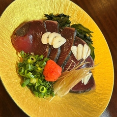 戻りカツオのタタキ
