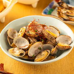 八海山アサリ酒蒸し