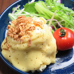 焼きチーズのポテトサラダ