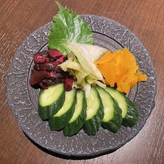 漬物盛り合わせ