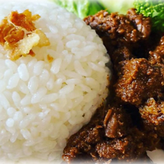 ココナツミルク牛肉煮込み御飯付き 