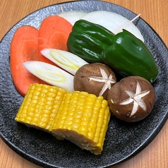 <焼き野菜> 焼き野菜盛り