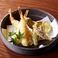 海老と夏野菜の天ぷら盛り合わせ