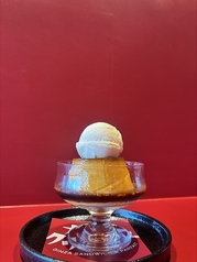 プリンonアイス
