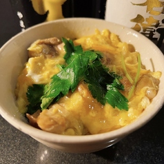 比内地鶏のミニ親子丼