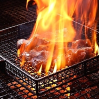炭火黒焼きも名物