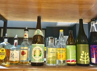 こだわりの焼酎も豊富にご用意！