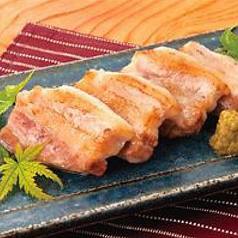 豚肉の柚子胡椒塩麹漬焼き