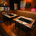 テーブル席