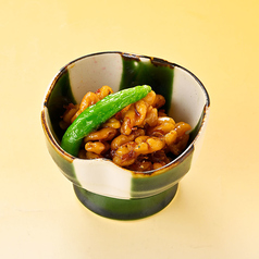 クルミとじゃこの甘露煮