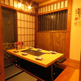 【個室でゆったり】人気の個室席です♪デート・記念日・接待などでご利用下さい♪