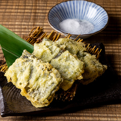 なめろうの磯部天ぷら