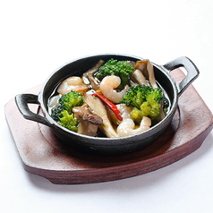 海老・きのこ・ベーコン