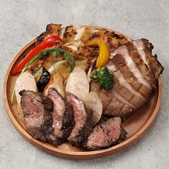ミートプラッター お肉の炭火焼盛合わせ