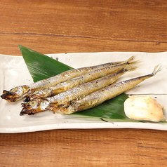 ししゃもの炙り焼き～ゆず赤胡椒マヨ添え～