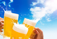 キンッキンに冷えた生ビールで、秋の夜長に乾杯！