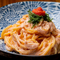 明太子クリームパスタ