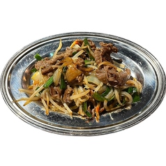 韓国風牛肉炒め