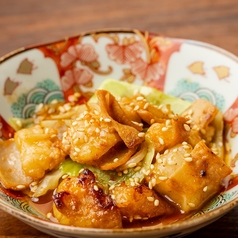 ホルモン味噌焼き