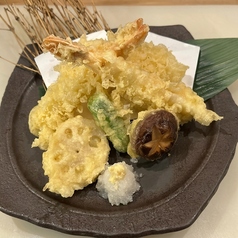 天婦羅盛り合わせ