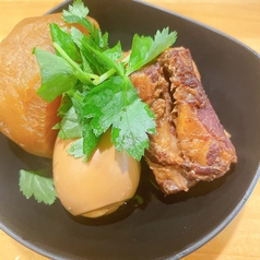 豚バラ角煮おでん4種盛り