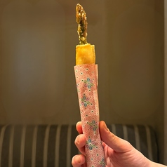 アスパラ豚春巻き