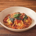 料理メニュー写真&nbsp;とろーりモッツアレラのトマトソース生パスタ