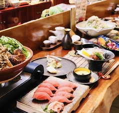 ふくの花のコース写真