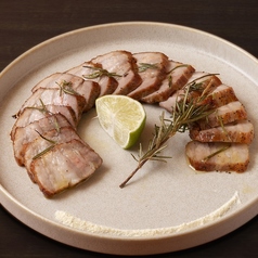 山形県産 金華豚バラ肉のグリル