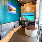 ゆったり寛げるフラットタイプもございます！女子会・デートにも◎