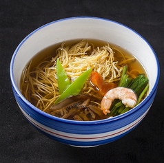 にゅう麺/えび天ぷらうどん