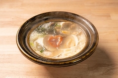 貝汁うどん