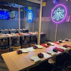 焼き鳥×食べ飲み放題 喫煙半個室 食べ放題 居酒屋 並木days 広島並木通り店の雰囲気3