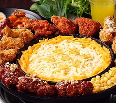 ランチ90分UFOチーズチキン＋20種韓国料理＋ソフドリ放題